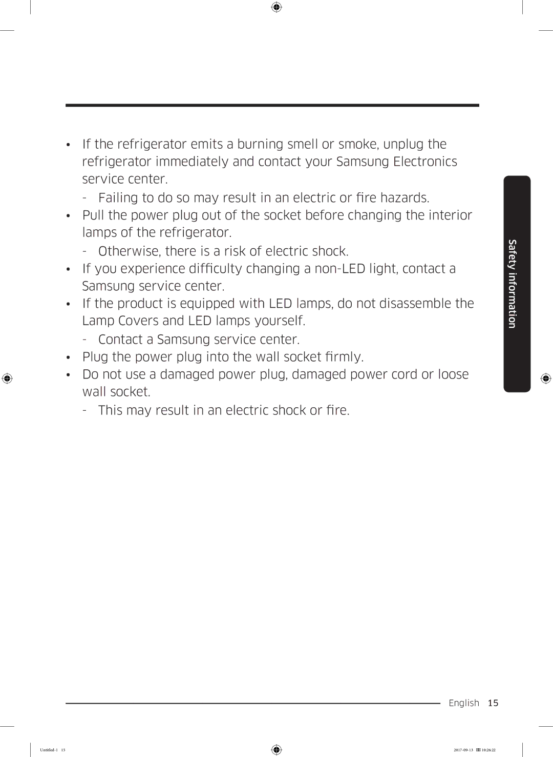 Samsung RS62K6227SL/ZA manual English 15  